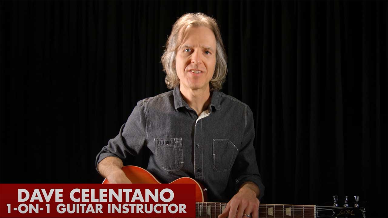 Dave Celentano Guitar Lessons Video